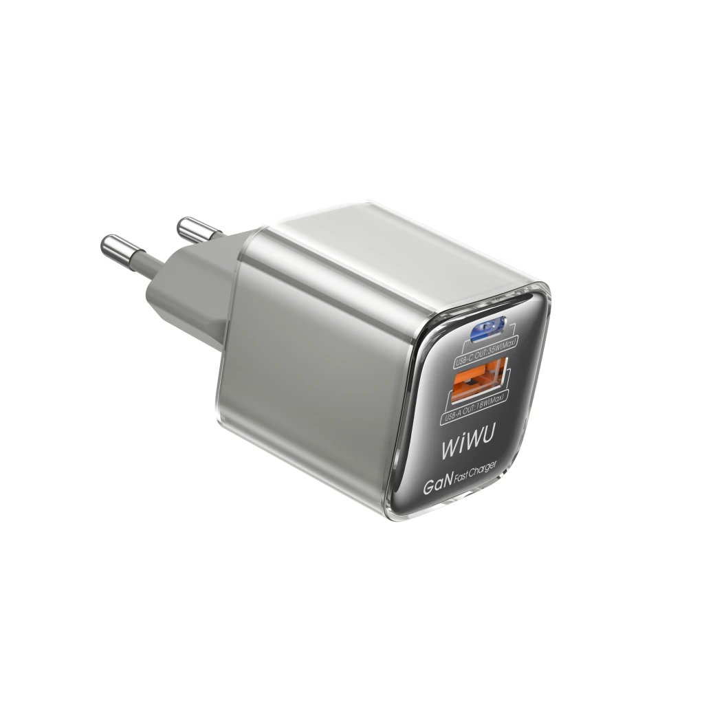 Încărcător rapid wiwu wiwu jello 35w qc+pd gan wi-u032 eu titan 6