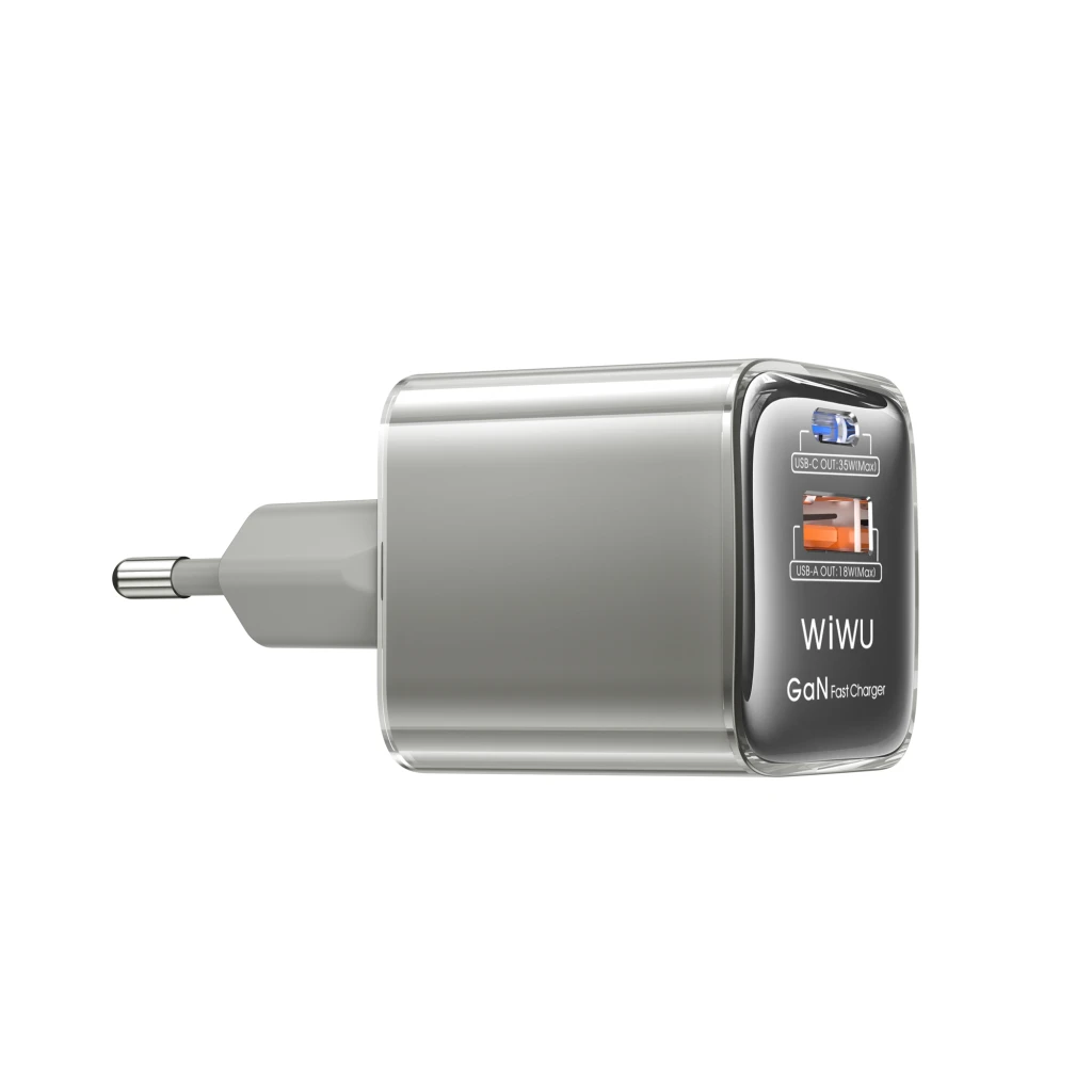 Încărcător rapid wiwu wiwu jello 35w qc+pd gan wi-u032 eu titan 4