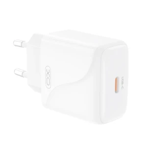 Încărcător rapid xo l141 20w cu un singur usb-c, alb