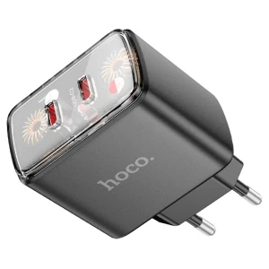 Încărcător inteligent hoco cs43a pd45w (2c) (ue) negru