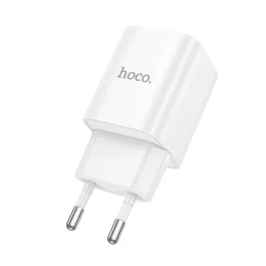 Зарядное устройство hoco c149a charm pd30w+qc3.0 (ес), белое.