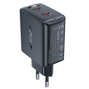 Încărcător cu două porturi acefast a49 pd35w gan (usb-c+usb-c), negru (ue) Thumbnail 2
