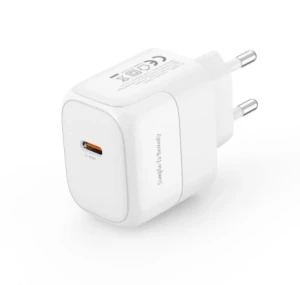 Зарядное устройство xo l136(eu) pd20w 1usb-c для быстрой зарядки, белое.