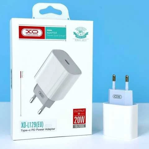 Încărcător rapid xo l129 eu 20w pd alb 3