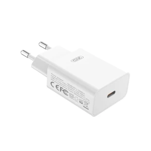 Быстрое зарядное устройство xo l126 usb-c pd20w, белое. Thumbnail 3