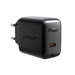 Încărcător acefast a1 pd20w cu un singur usb-c, negru (ue)