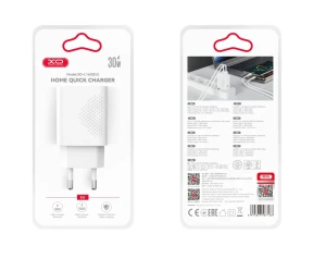 Încărcător rapid xo l163(eu) pd30w/qc18w (1usb-a+1usb-c) alb Thumbnail 2