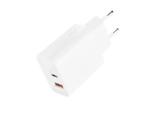 Încărcător rapid xo l163(eu) pd30w/qc18w (1usb-a+1usb-c) alb