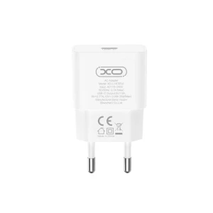 Быстрое зарядное устройство xo l167(eu) 25 вт usb-c, белое.