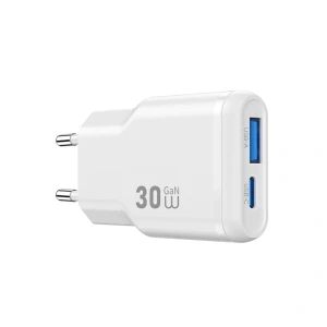 Încărcător wiwu essen slim ultra-compact gan 30w wi-g033 alb