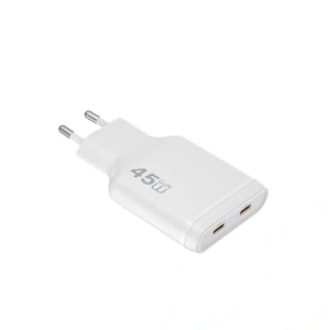 Încărcător wiwu essen slim ultra-compact gan 45w wi-g034 alb