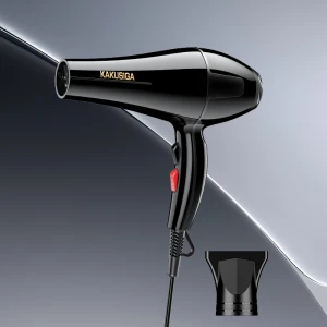 Uscător de păr kakusiga ksc-1708 seria fuyao pentru încălzire caldă și rece (ue) negru