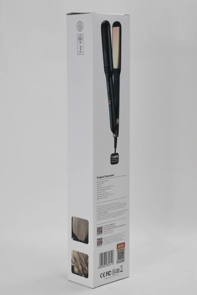 Выпрямитель для волос xo cf25 smart hair straightening board, черный. 3
