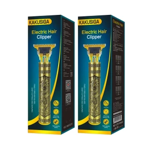 Mașină de tuns electrică kakusiga ksc-1588 seria suqing, bronz Thumbnail 2