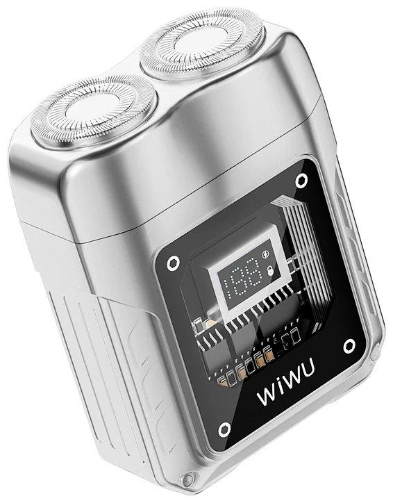 Aparat de ras wiwu wi-sh004 argintiu 3