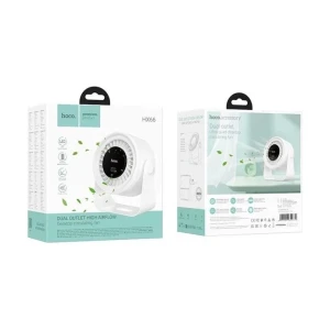 Ventilator de circulație pentru birou hoco hx66, alb Thumbnail 2