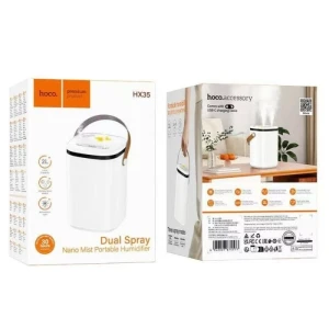 Umidificator cu pulverizare dublă hoco hx35 mist 2l, alb Thumbnail 2