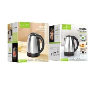 Fierbător electric hoco hjd66a (ue) (versiunea rusă) din oțel inoxidabil Thumbnail 2