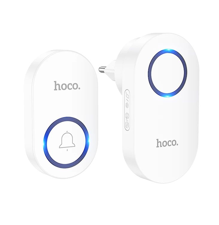 Sonerie wireless hoco hi25 (ue) albă 2
