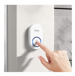 Sonerie wireless hoco hi25 (ue) albă