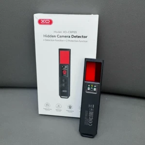 Detector inteligent echipat cu afișaj xo crp03, cameră anti-interceptare/anti-supraveghere/dispozitiv anti-urmărire, negru