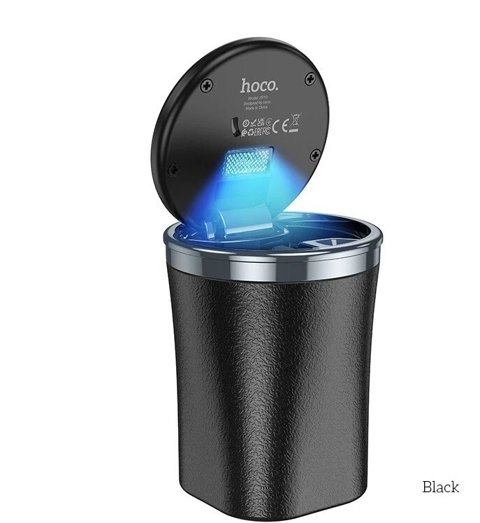 Автопепельница hoco zp10 charm, черная 2