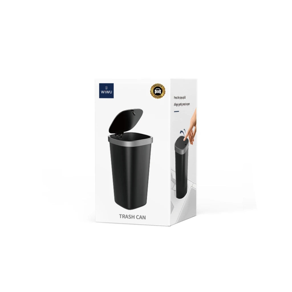Coș de gunoi wiwu pentru mașină ch020 negru 2
