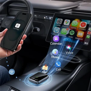 Adaptor wireless acefast qc1 carplay pentru mașină, gri metalizat