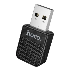 Adaptor wireless auto hoco hu3 tony, negru Thumbnail 2