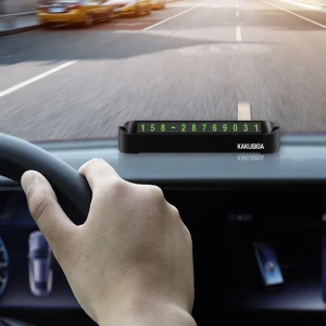 Afișaj număr auto kakusiga ksc-264 jingqiao negru