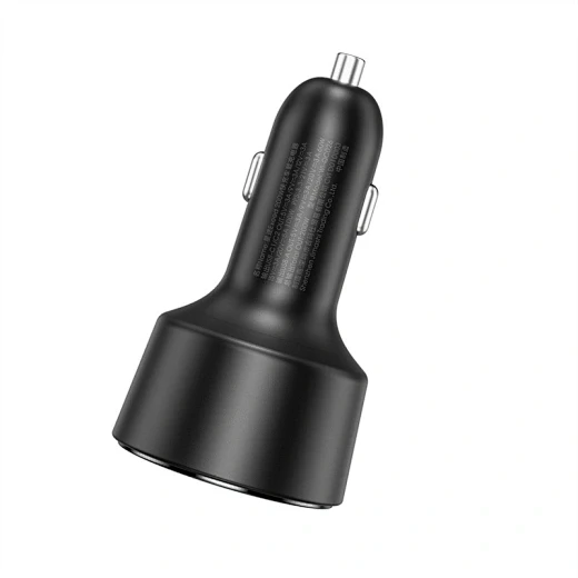 Автомобильное быстрое зарядное устройство wiwu exeed 200w qc+pd wi-qc026, черное. 2