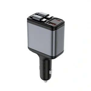 Автомобильное быстрое зарядное устройство wiwu exeed 117w qc+pd wi-qc027 (зарядка от потускнения) Thumbnail 5