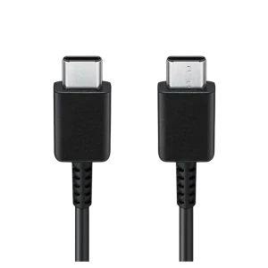 Cablu încărcare și sincronizare samsung ep-da705bbrgru, usb type-c/usb type-c, 1m, negru