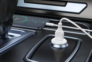 Încărcător auto inteligent xo cc68 mini qc18w, alb