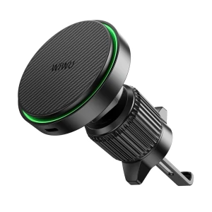 Încărcător auto magnetic wireless wiwu 15w qi2.0 warriors ch-325 negru