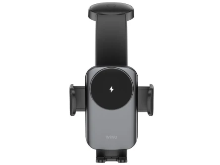 Încărcător auto wireless universal automat wiwu ch-322 negru 2