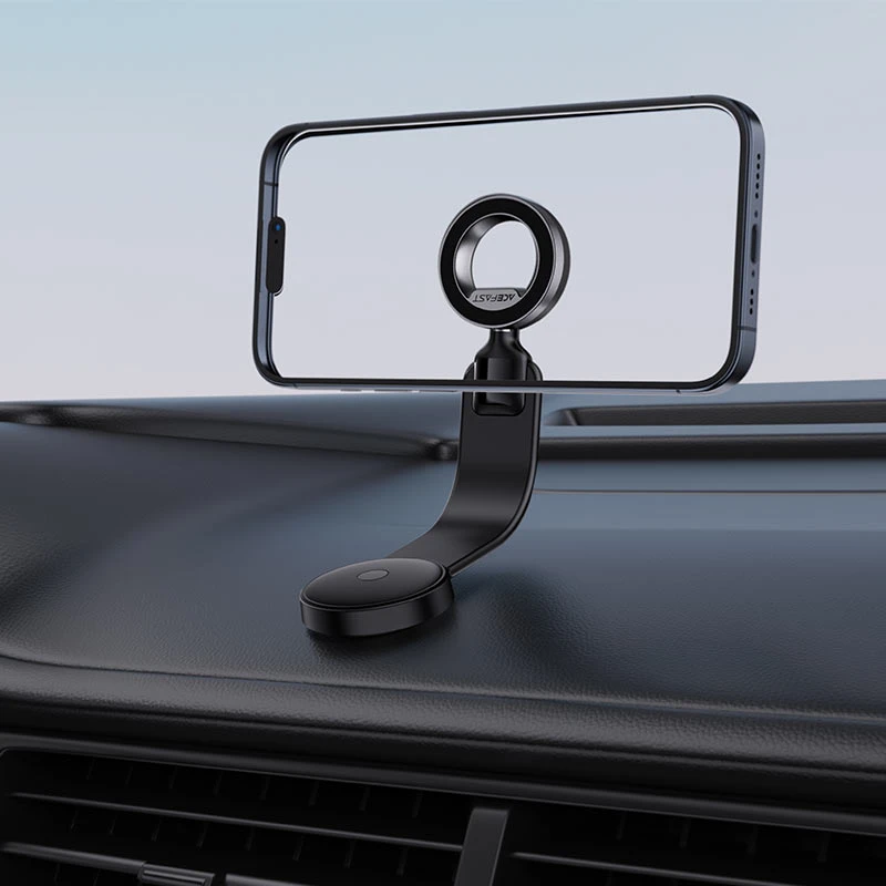 Suport auto magnetic acefast d36 pentru bord, negru 2