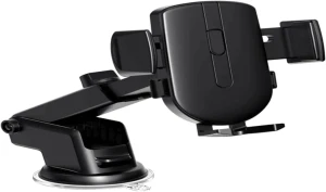 Suport auto wiwu gentleman series pentru telefon de 4-7,2 inch wi-ch054 negru Thumbnail 3