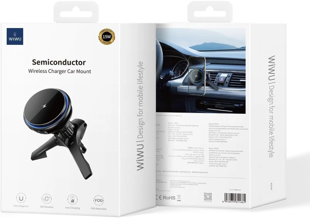 Suport auto wiwu ch-317 negru 6