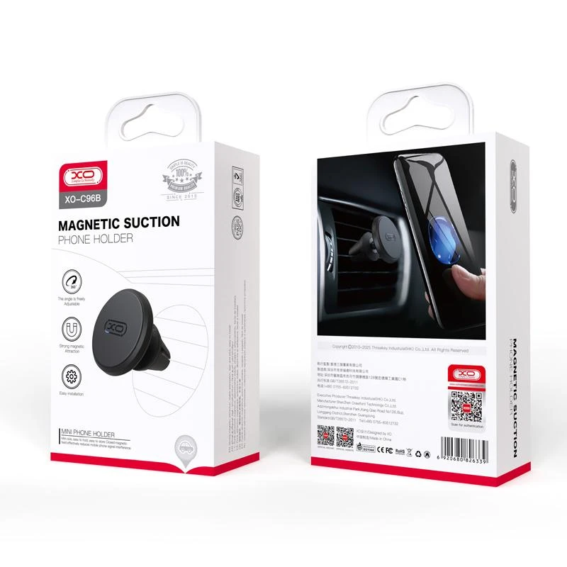 Suport auto pentru priză de aer xo c96b, negru 4
