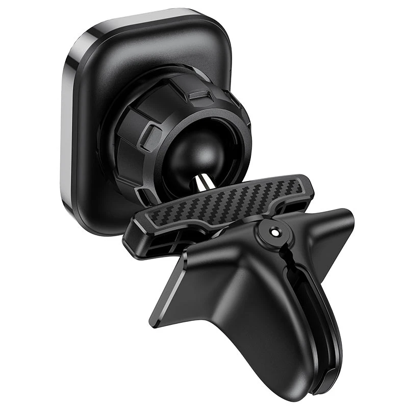 Suport auto magnetic hoco s49 fuerte series pentru priză de aer, negru 3