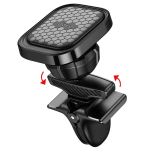 Suport auto magnetic hoco s49 fuerte series pentru priză de aer, negru Thumbnail 4