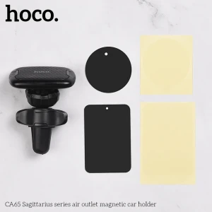 Магнитный автомобильный держатель для воздуховода hoco ca65 серии «стрелец», черный. Thumbnail 8