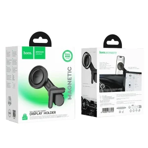 Hoco h57 suport auto magnetic cu inel de prezentare (afișaj) negru Thumbnail 3