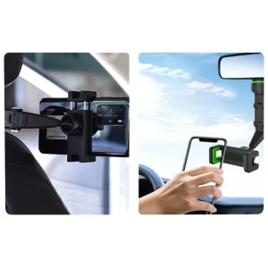 Suport auto retrovizor xo c107, negru Thumbnail 3