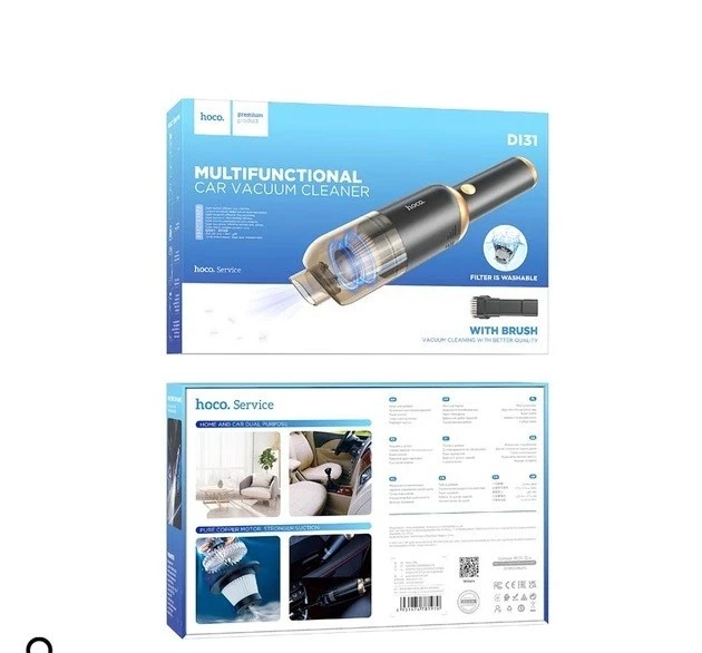 Aspirator auto multifuncțional hoco di31, negru 5