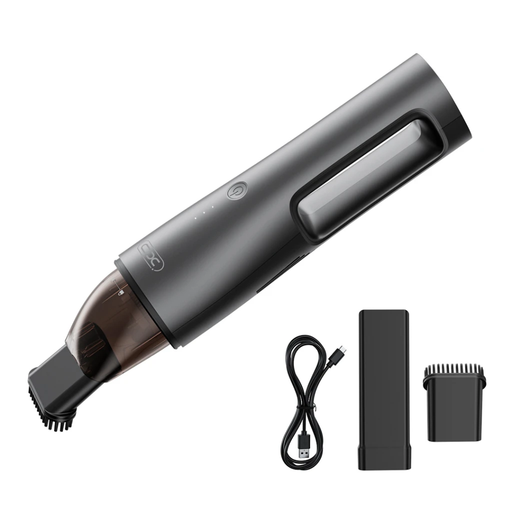 Aspirator wireless xo cz019 smart home & car 5000mah negru 2