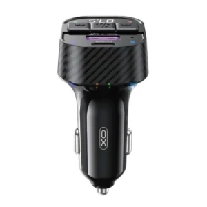 Încărcător auto inteligent xo bcc17 bluetooth mp3 a+c cu porturi duble pd30w, negru Thumbnail 2