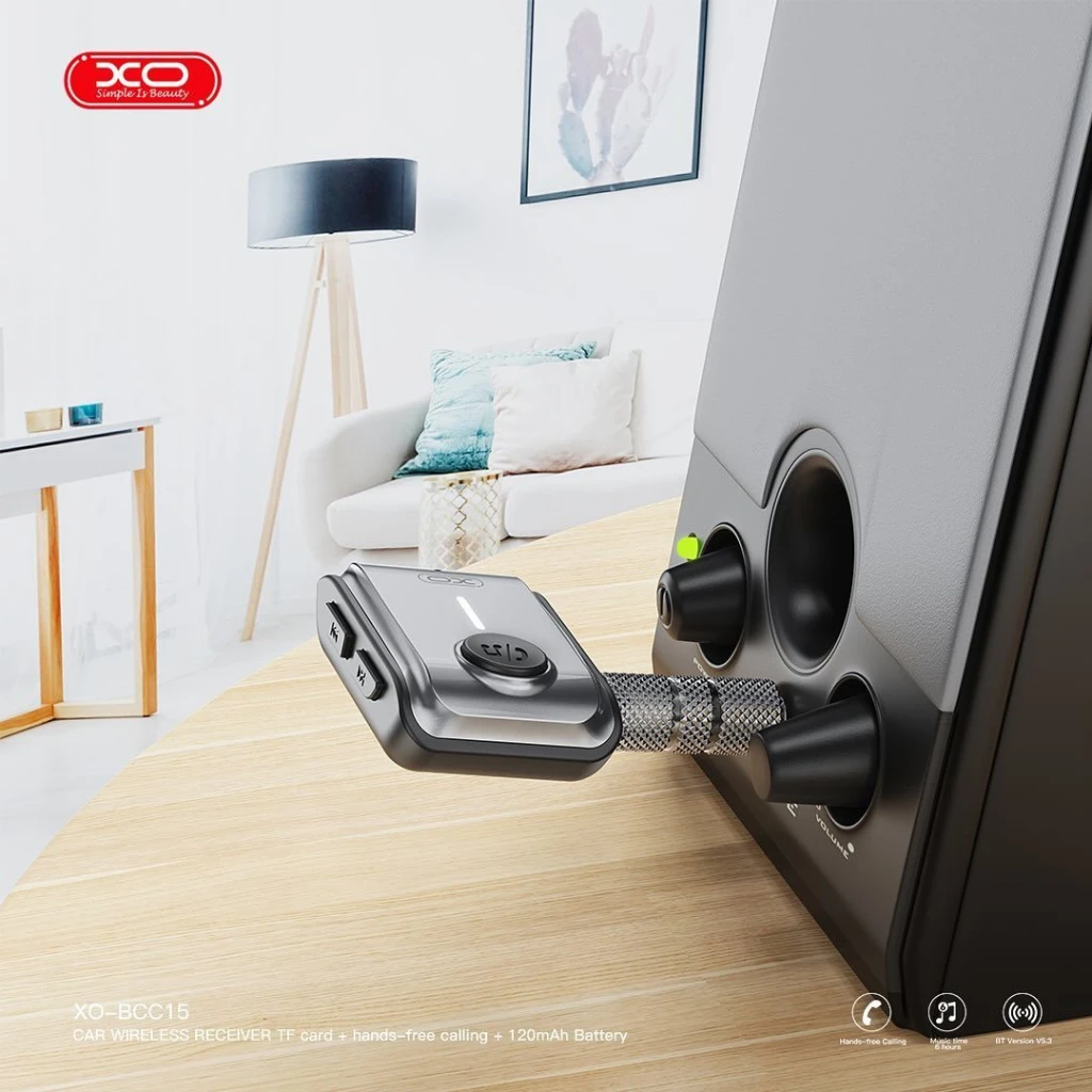 Transmițător bluetooth xo bcc15, suport pentru card tf, deteriorare 4