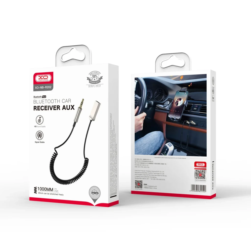 Cablu de recepție bluetooth xo nb-r202 negru 3